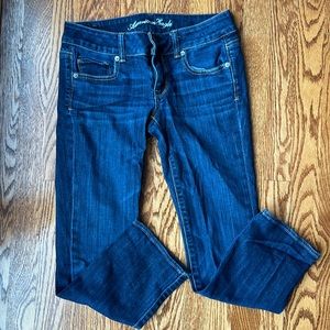 American Eagle Artist Stretch Capri Jeans, Size 2